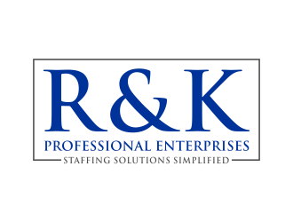 R & K Professional Enterprises logo design by IrvanB