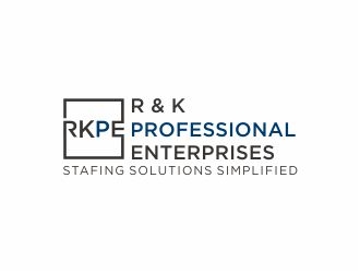 R & K Professional Enterprises logo design by 48art