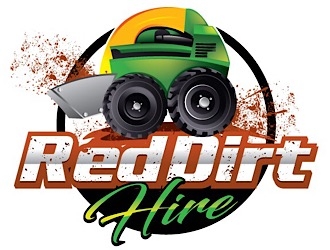 Red Dirt Hire logo design by shere