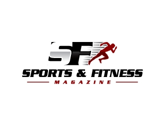 SPORTS & FITNESS MAGAZINE logo design by zakdesign700