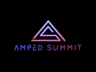 Amped Summit logo design by eyeglass