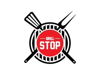 Grill Stop logo design by zakdesign700