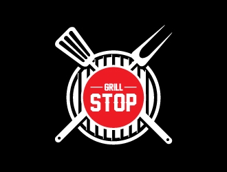 Grill Stop logo design by zakdesign700