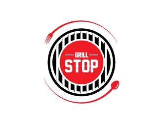 Grill Stop logo design by zakdesign700