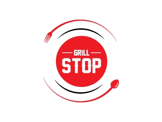 Grill Stop logo design by zakdesign700