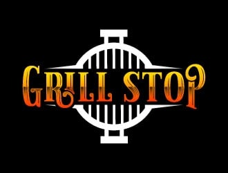 Grill Stop logo design by daywalker