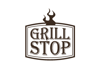 Grill Stop logo design by spiritz