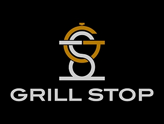 Grill Stop logo design by SteveQ