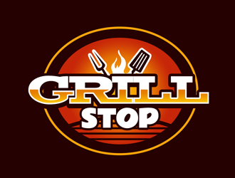 Grill Stop logo design by kunejo