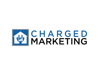 Charged Marketing  logo design by cahyobragas