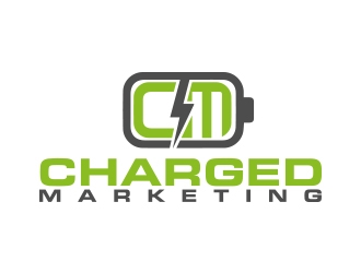 Charged Marketing  logo design by MarkindDesign