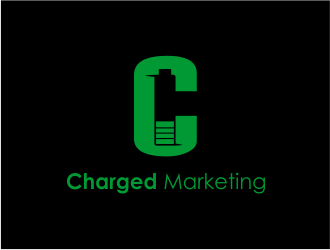 Charged Marketing  logo design by stark