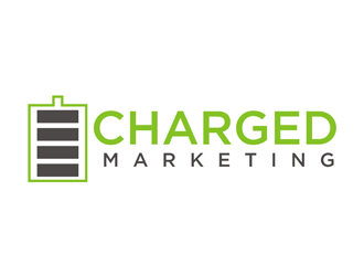 Charged Marketing  logo design by EkoBooM