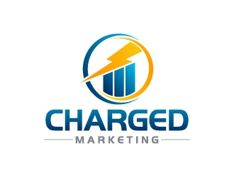 Charged Marketing  logo design by J0s3Ph