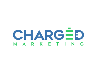 Charged Marketing  logo design by done