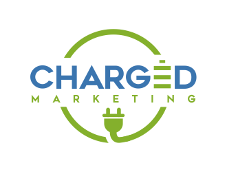 Charged Marketing  logo design by done