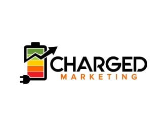 Charged Marketing  logo design by jaize