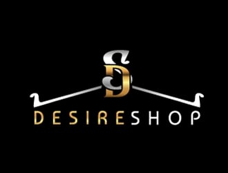 Desire shop logo design by ZQDesigns