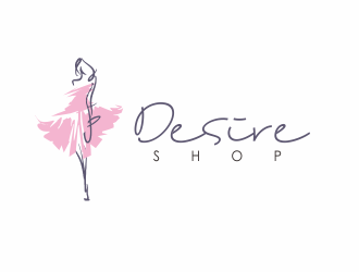 Desire shop logo design by YONK