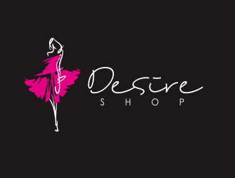 Desire shop logo design by YONK