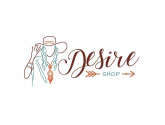 Desire shop logo design by SOLARFLARE