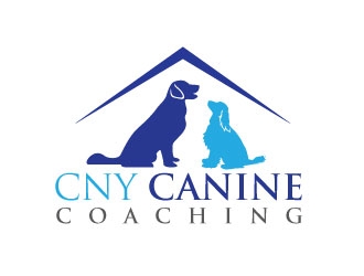 CNY Canine Coaching  logo design by invento