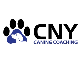 CNY Canine Coaching  logo design by Dawnxisoul393