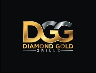 Diamond Gold Grillz  logo design by agil