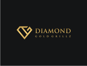 Diamond Gold Grillz  logo design by enilno