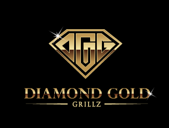 Diamond Gold Grillz  logo design by fontstyle