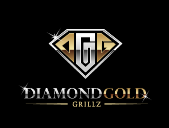 Diamond Gold Grillz  logo design by fontstyle