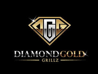 Diamond Gold Grillz  logo design by fontstyle