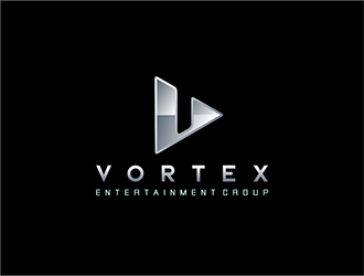 Vortex Entertainment Group (Vortex E.G.) logo design by hole