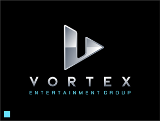 Vortex Entertainment Group (Vortex E.G.) logo design by hole