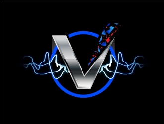 Vortex Entertainment Group (Vortex E.G.) logo design by fantastic4