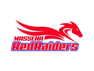 Massena Red Raiders logo design by jaize
