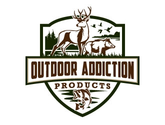 Outdoor Addiction Products logo design by daywalker