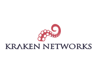 Kraken Networks logo design by kitaro