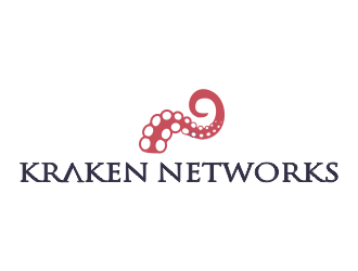 Kraken Networks logo design by kitaro