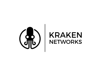 Kraken Networks logo design by SmartTaste