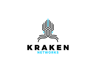 Kraken Networks logo design by SmartTaste