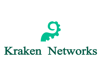 Kraken Networks logo design by kitaro