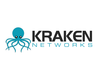 Kraken Networks logo design by kunejo