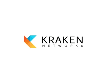 Kraken Networks logo design by damlogo