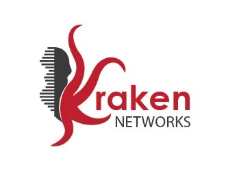 Kraken Networks logo design by ruthracam