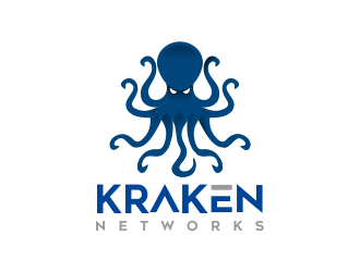 Kraken Networks logo design by done