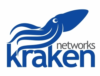 Kraken Networks logo design by naisD