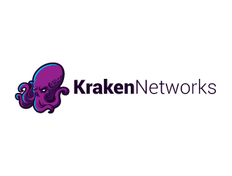 Kraken Networks logo design by PyramidDesign