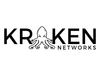 Kraken Networks logo design by kopipanas