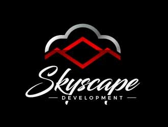 Skyscape Development logo design by SOLARFLARE